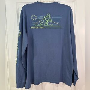 Men’s Vineyard Vines Long Sleeve Skier Tee, NWT Size M